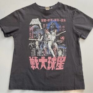 ISO STAR WARS X H&M L.O.G.G. Mandarin Kanji Lettering Tshirt
